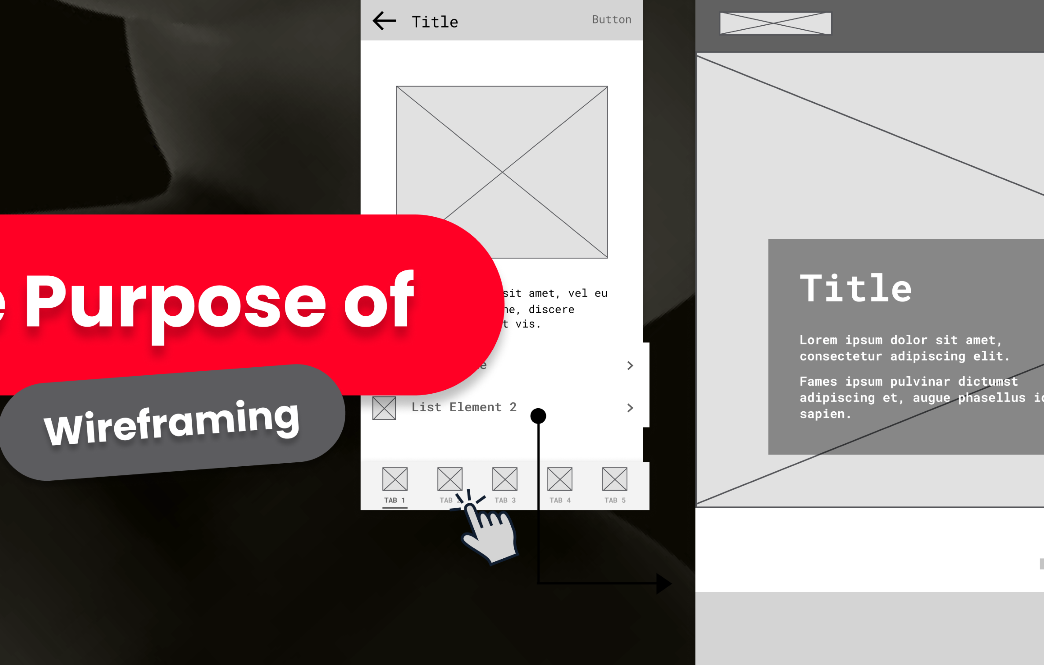 The Purpose of Wireframing